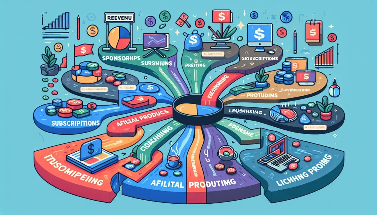 Creator stacking four revenue streams TikTok YouTube Instagram Facebook 2026 multi-platform monetization