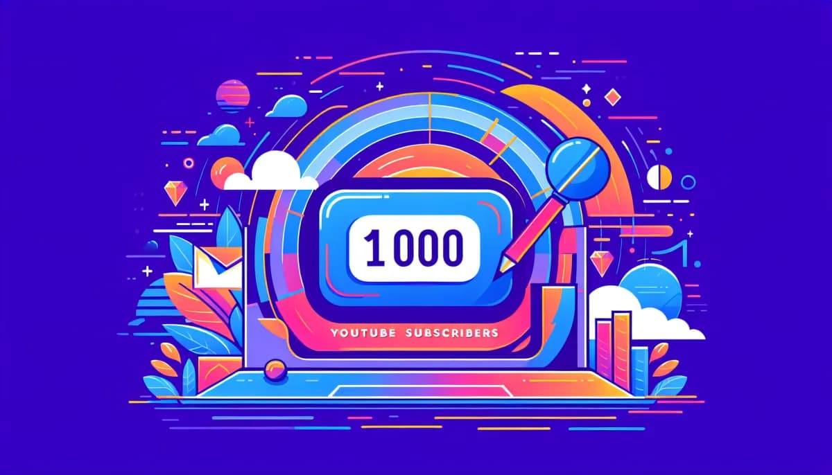 YouTube channel reaching 1000 subscribers milestone in 2026