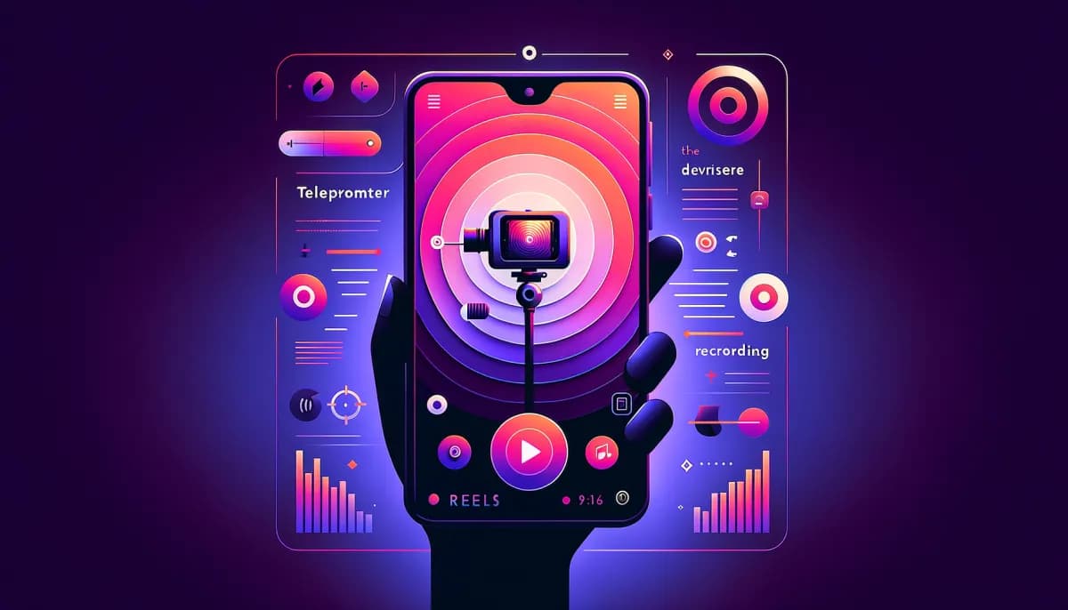 Instagram Reels native teleprompter 2026 built-in video creation tool scrolling script comparison Teleprompt+ BIGVU savings creators