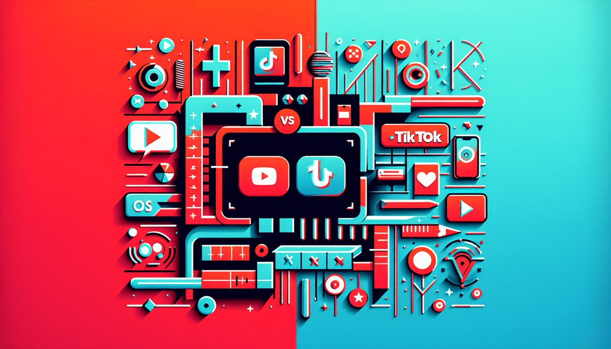 Side-by-side comparison of YouTube Shorts and TikTok for creators in 2026