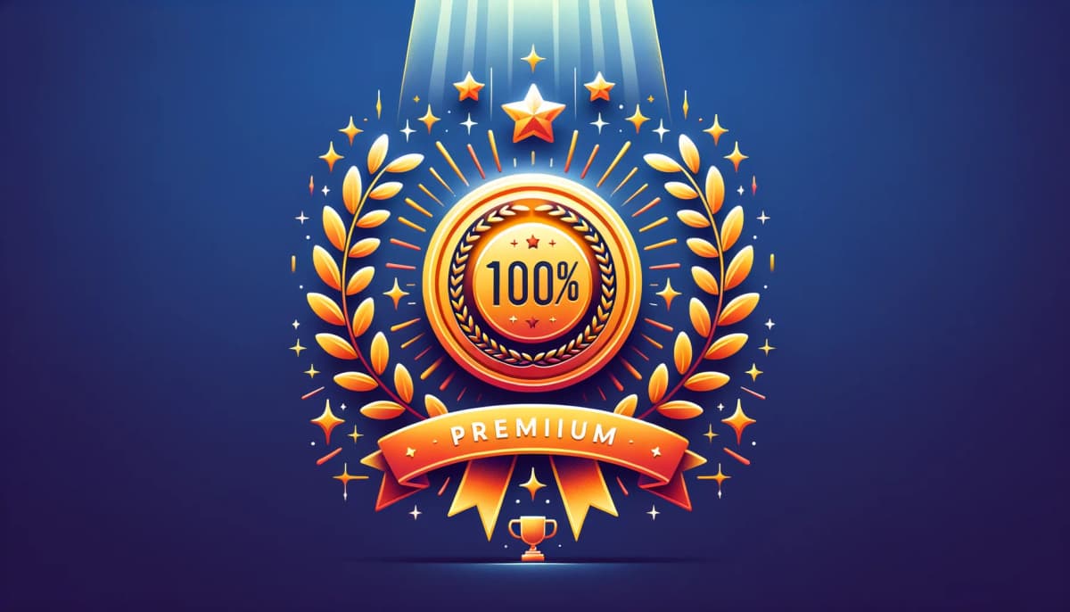 100% satisfaction guarantee badge for Instagram Followers with quality certification