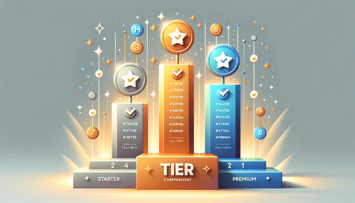 Comparison of Starter, Pro, and Premium tiers for Spotify Playlist Followers