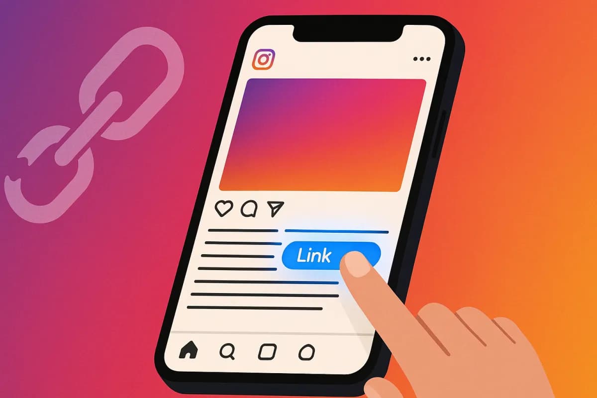 Instagram clickable caption links 2026 end of link in bio conversion traffic caption click post Linktree UTM creators