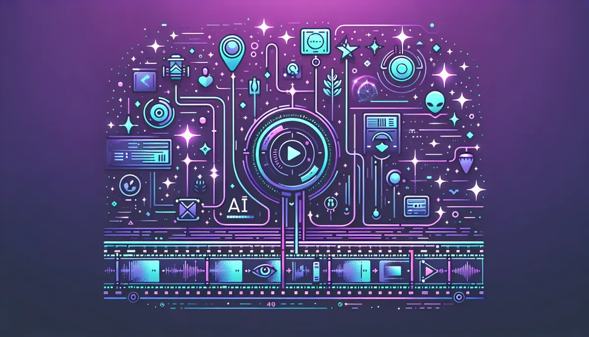 Instagram Edits app showing the five new AI effects: Tag, Scribble, Outline, Blur, and Sparkle applied to a video