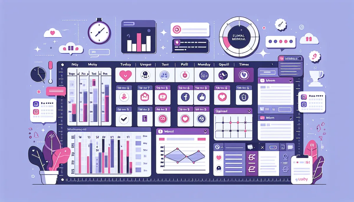 Threads content strategy calendar — weekly planning and optimal post types