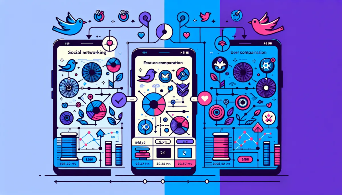 Threads vs Twitter X comparison — features audience and engagement 2026