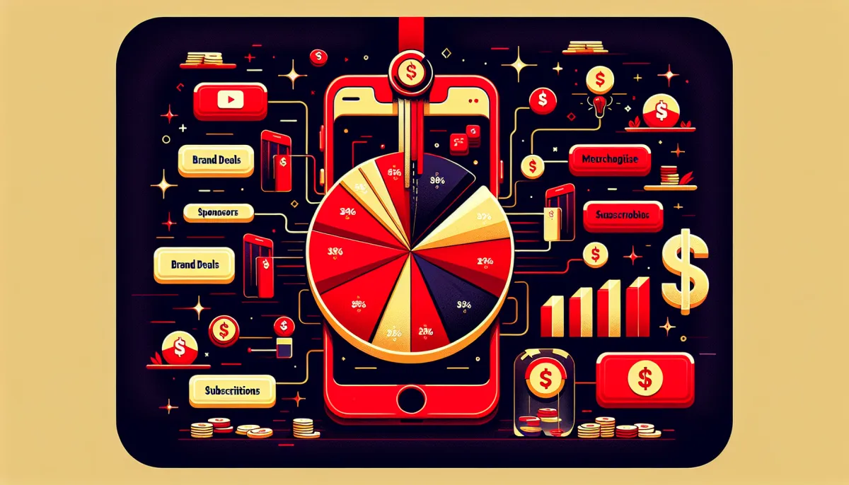 Revenue streams breakdown for top YouTube stars in 2026: brand deals, ad revenue, merchandise, and product lines